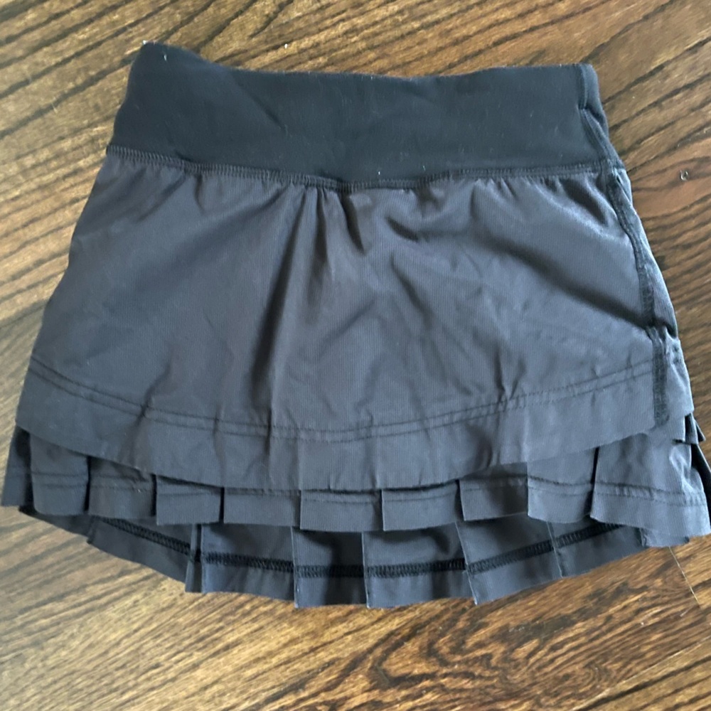 Ivivva black set for speed skirt 6